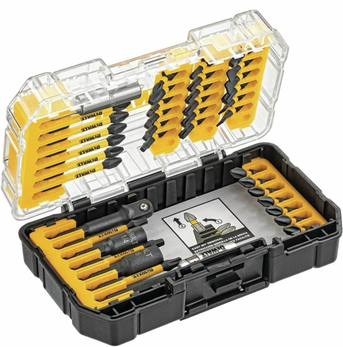 DEWALT Screwdriver Bit Set, Impact Ready, FlexTorq, 40-Piece
