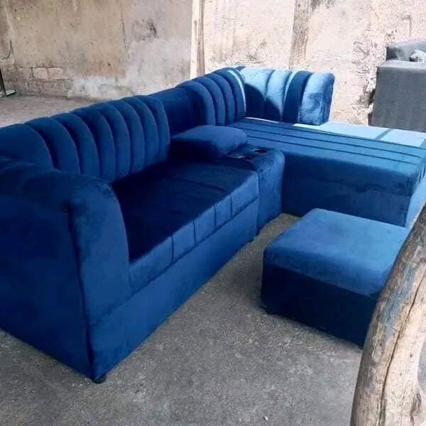 L-shaped sofa