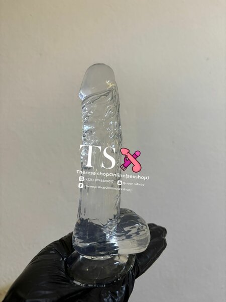 Gode transparent taille XS