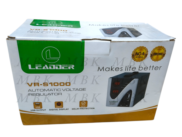 Régulateur de Tension Automatique Leader VR-S1000