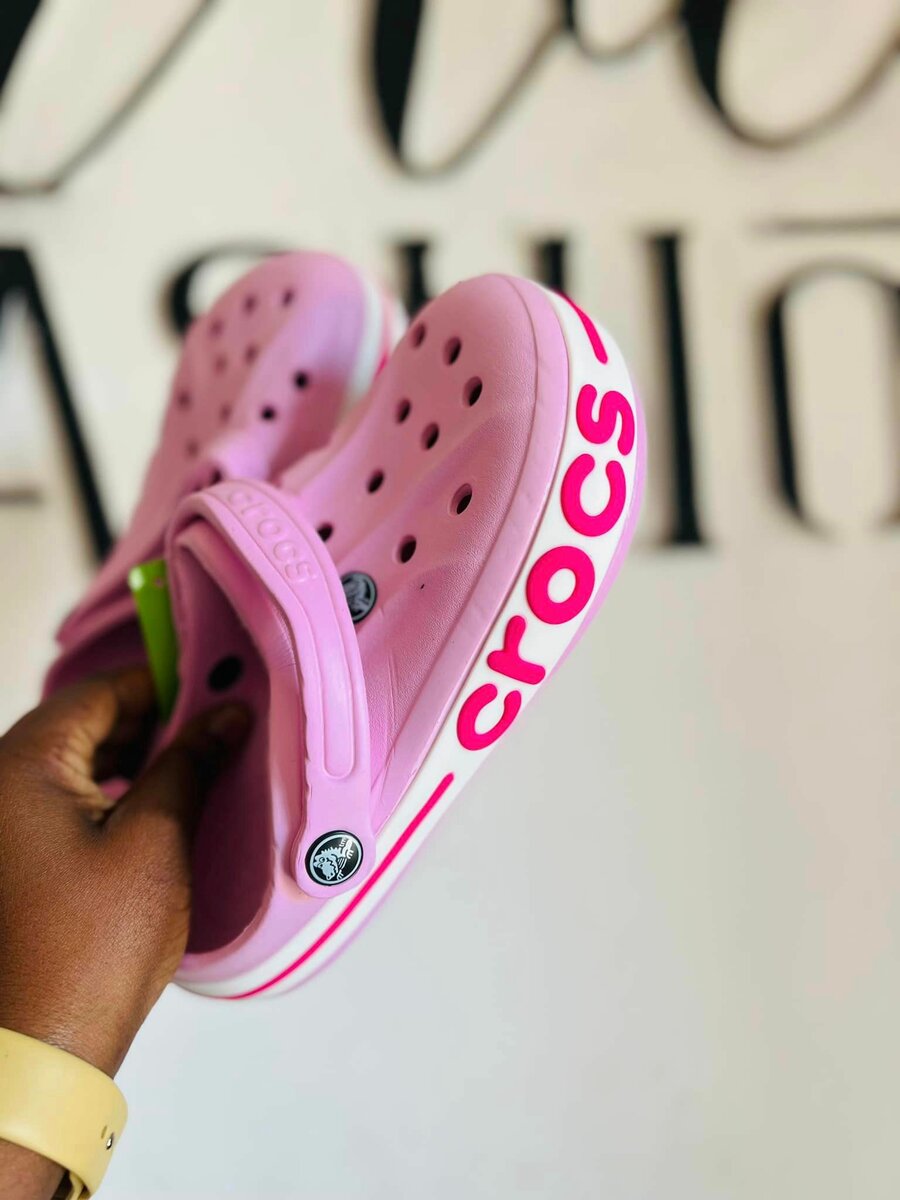 Crocs sabots, color pink