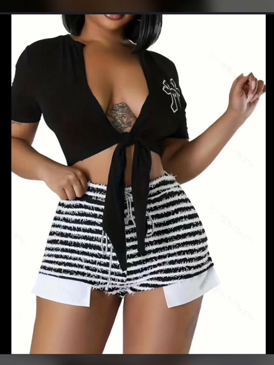 Straight dress and skirt and top