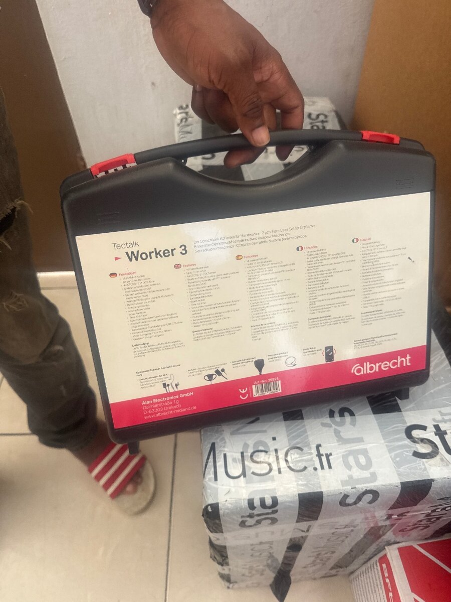 Talkie-walkie professionnel Tectalk Worker 3