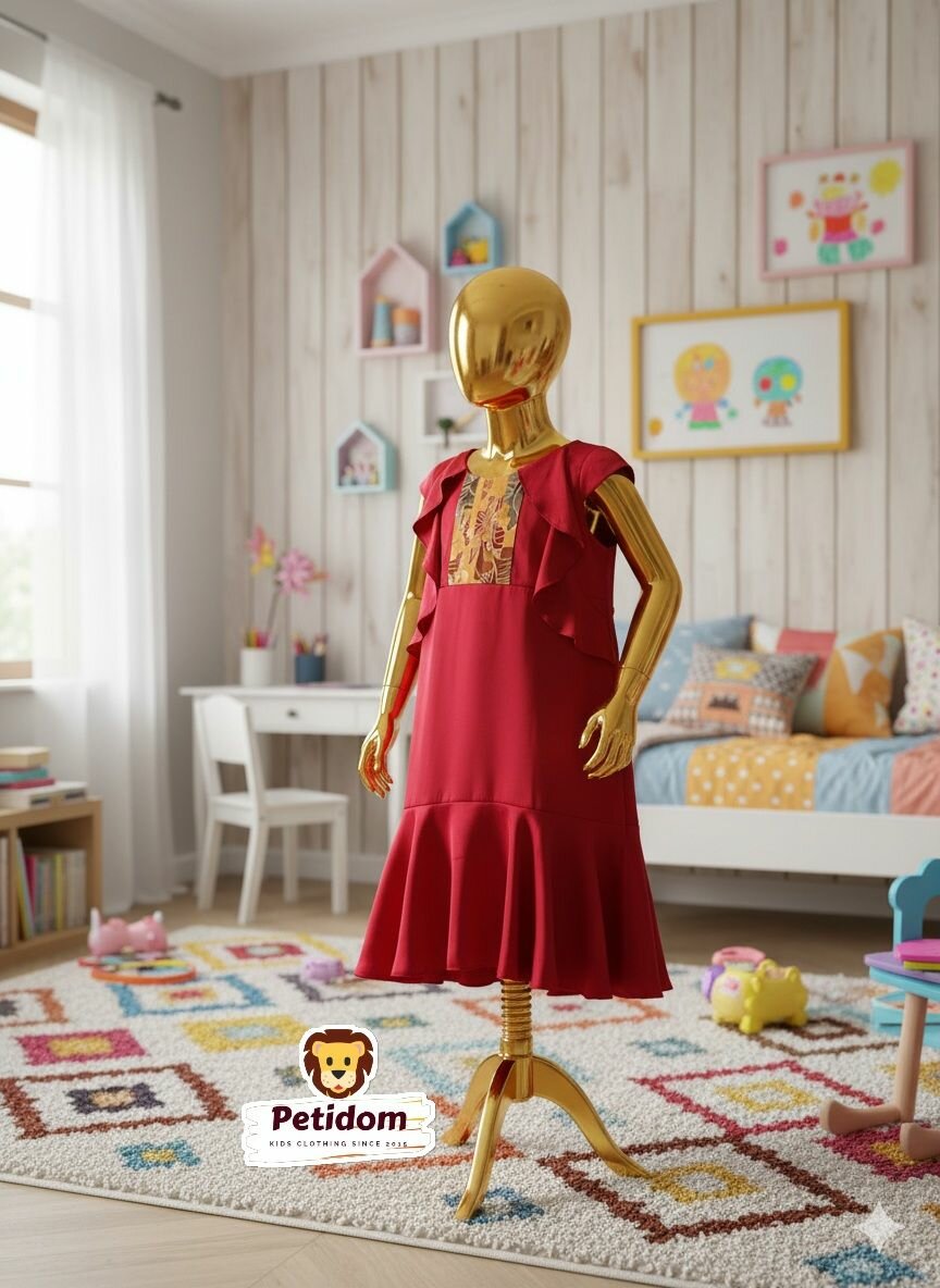 Robe IRENE Rouge ou Rose