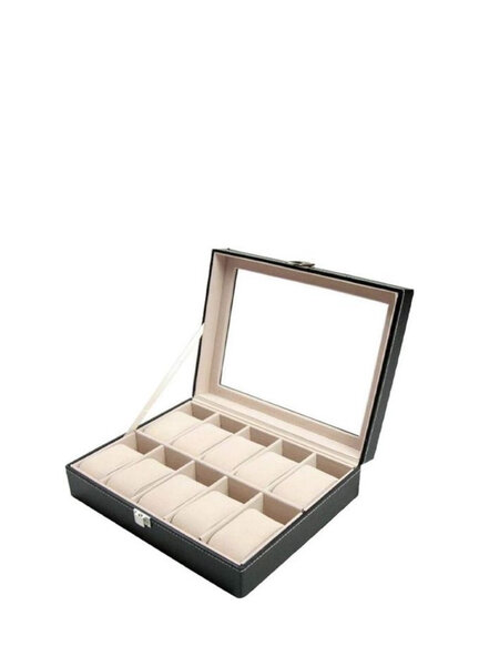 Boîte à montres en cuir luxe