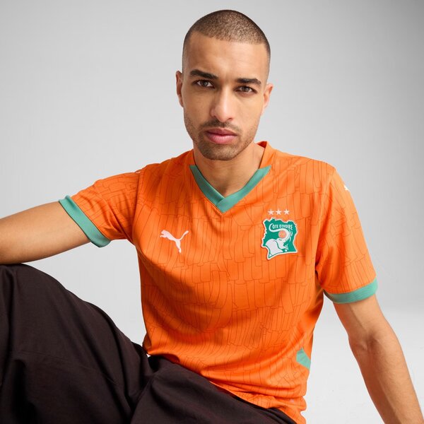 Maillot de football orange