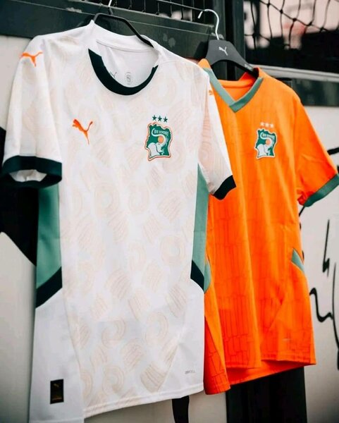 Maillot de football côte d'ivoire 3 étoiles