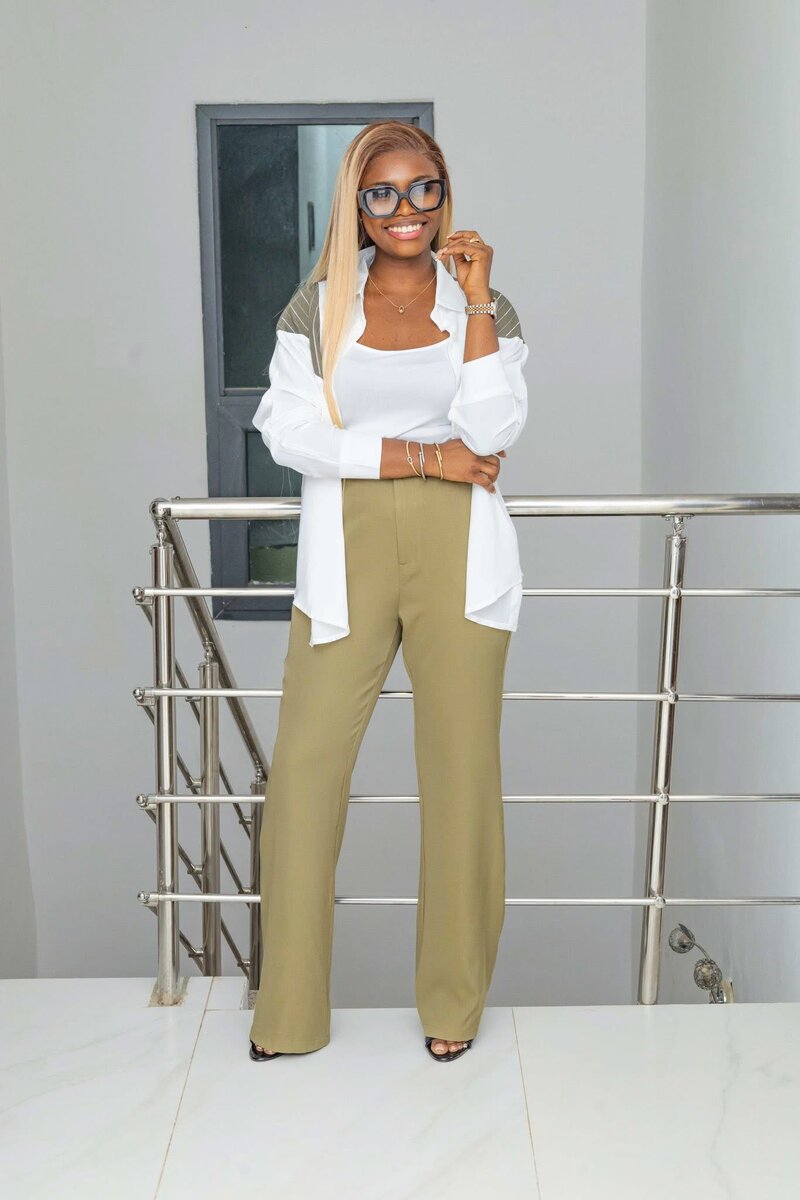 Ensemble chemise et pantalon élégant