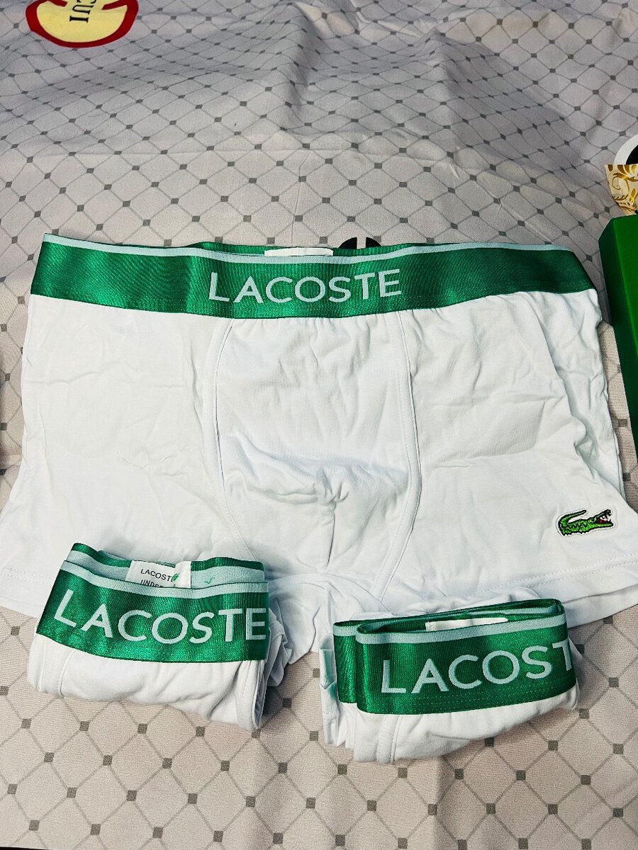 Caleçon Lacoste 100% coton