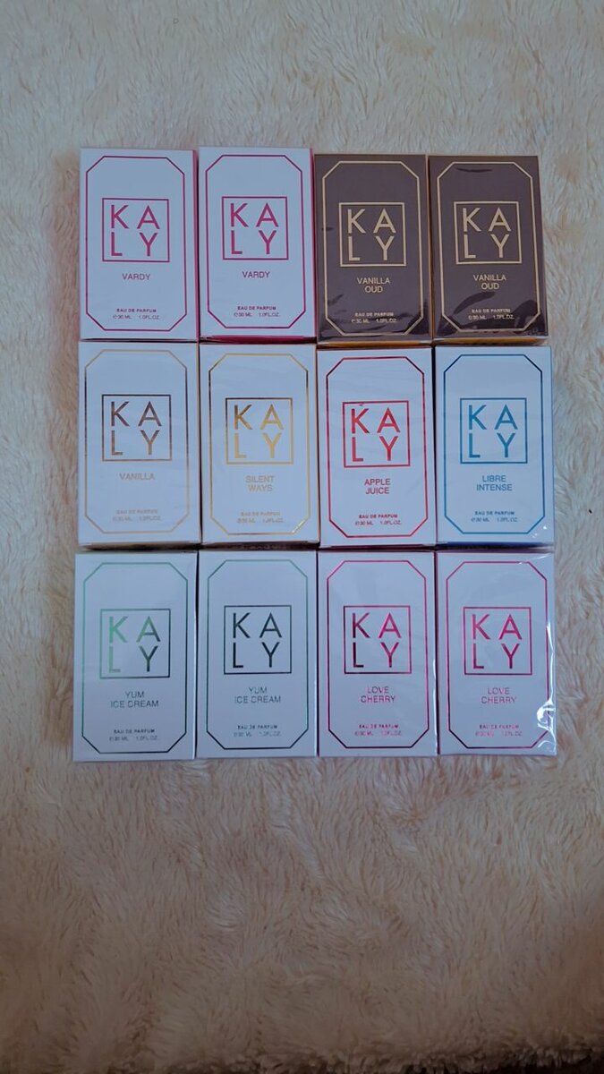 Ensemble de Parfums Kaly