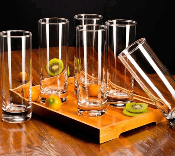 6 Verres à eau long