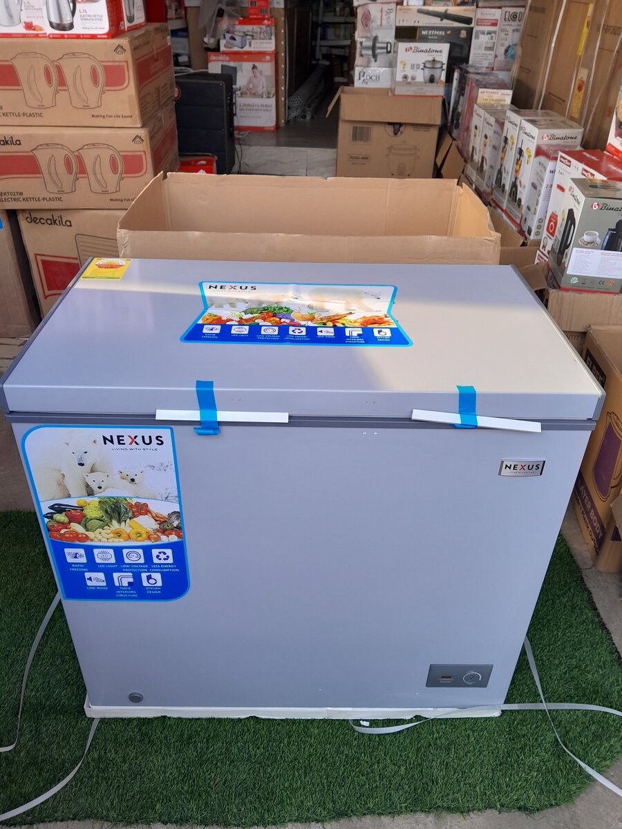 NEXUS DURABLE CHEST FREEZE 200 LITRES