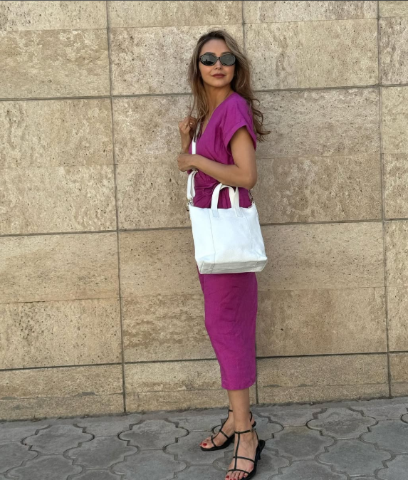 шоппер белый