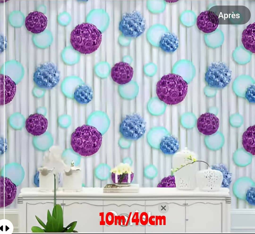 Papier peint autocollant décoratif moderne