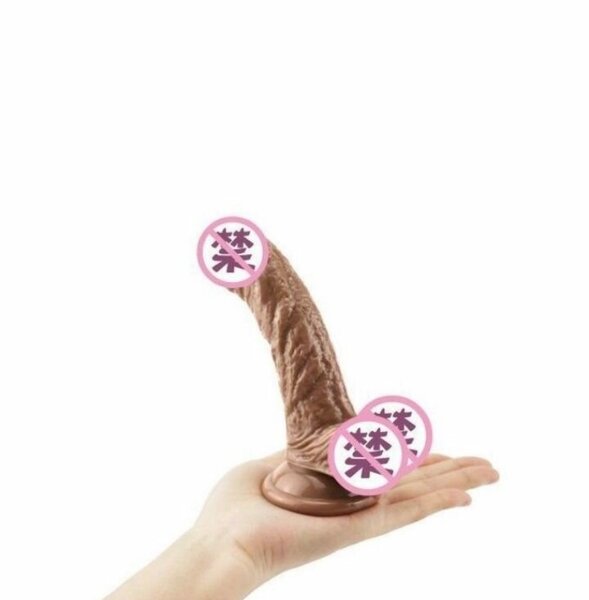 Dildo réaliste avec ventouse