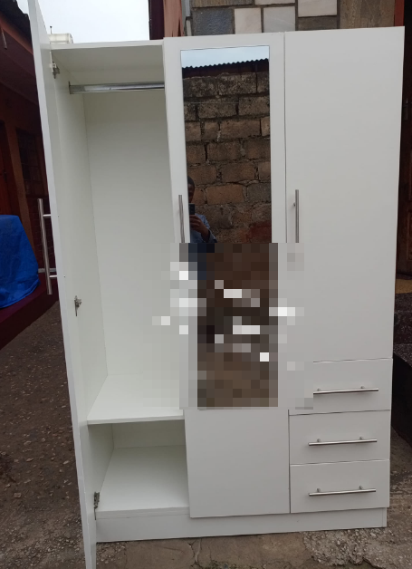 Melamine classic wardrobe