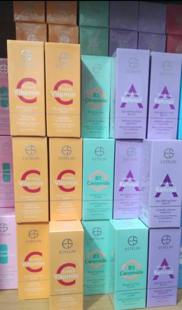 Estelin facial serums