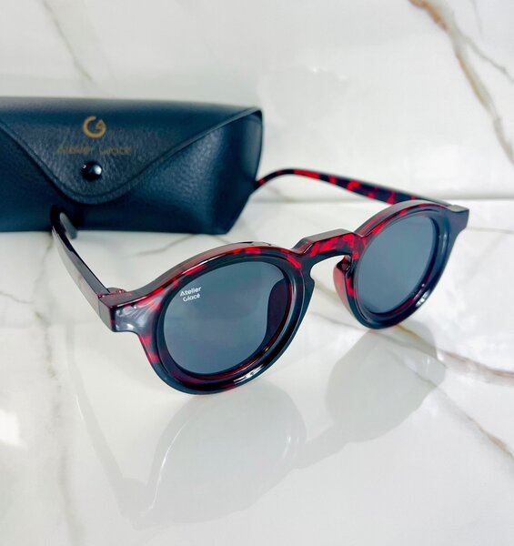 Lunettes de soleil léopard