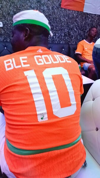 Maillot de Football Orange