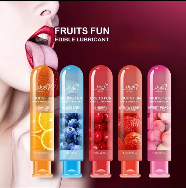 Lubrifiant Comestible Fruity