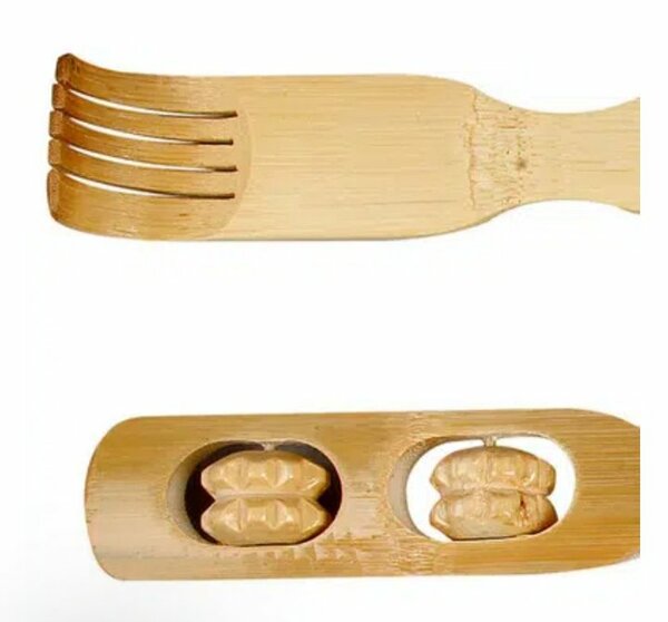 Grattoir à dos en bambou écologique