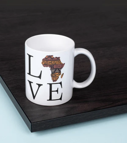 Tasse personnalisée Love Africa