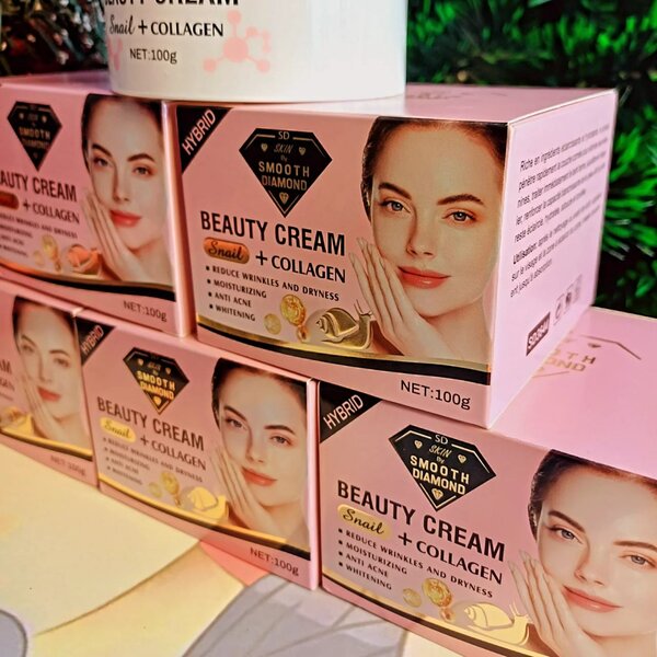 SMOOTH DIAMOND beauty cream+snail collagen