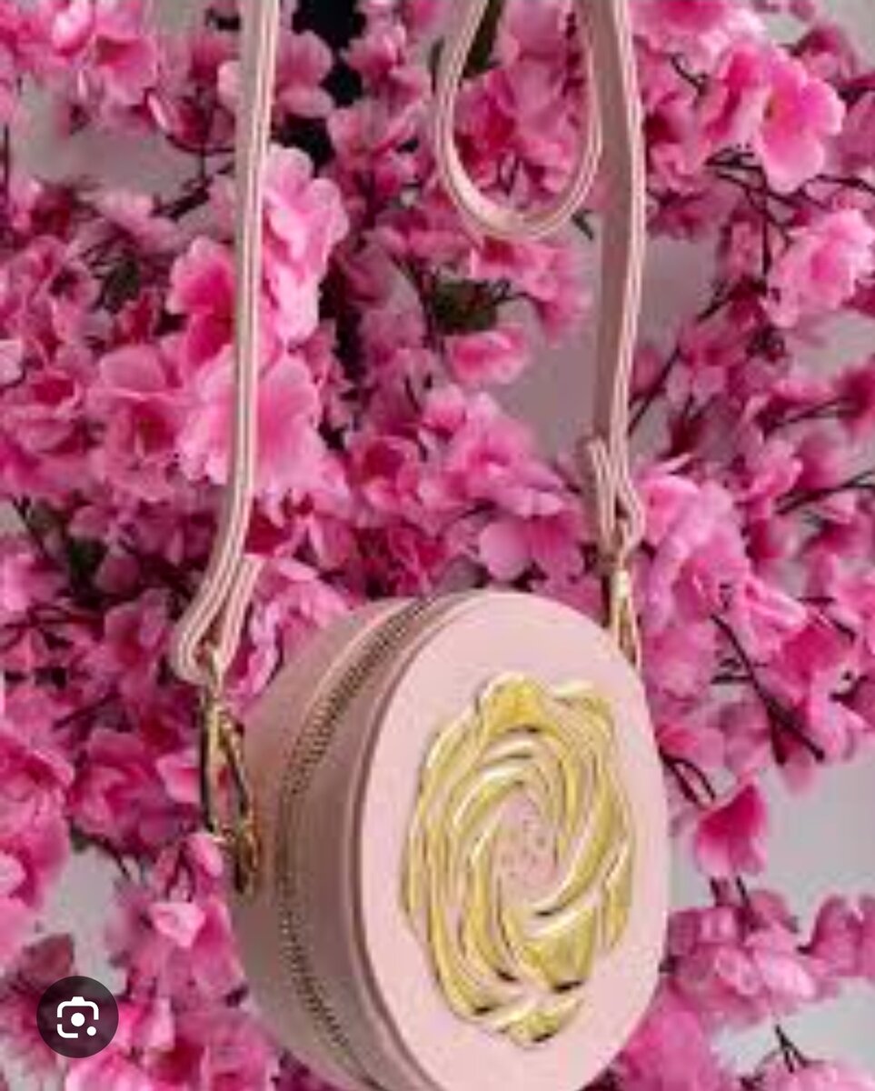 Sac à bandoulière rose florale