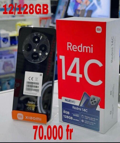 Smartphone Redmi 14C 12/128GB