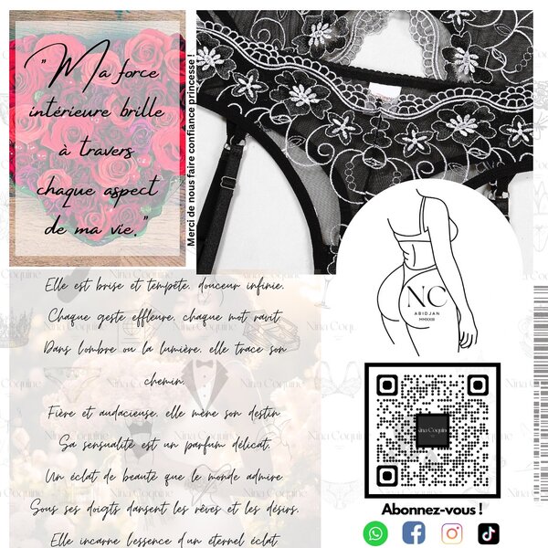 Elegant Lace Lingerie Set