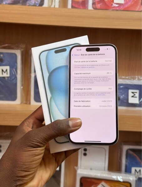 iPhone 14 Pro - 256 Go, Blanc
