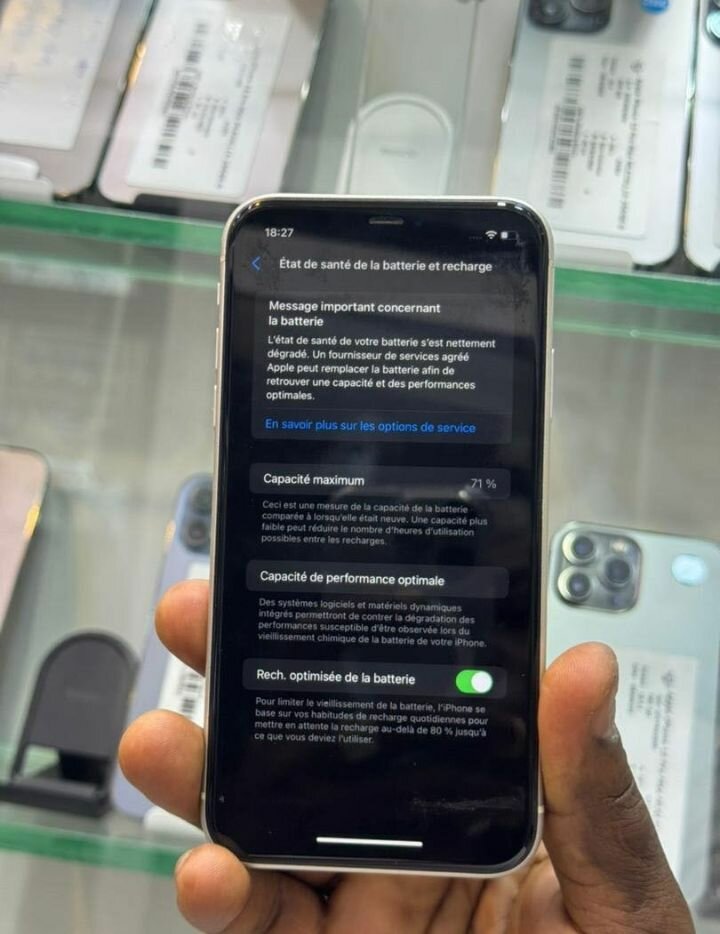 iPhone 11 Blanc 128gb