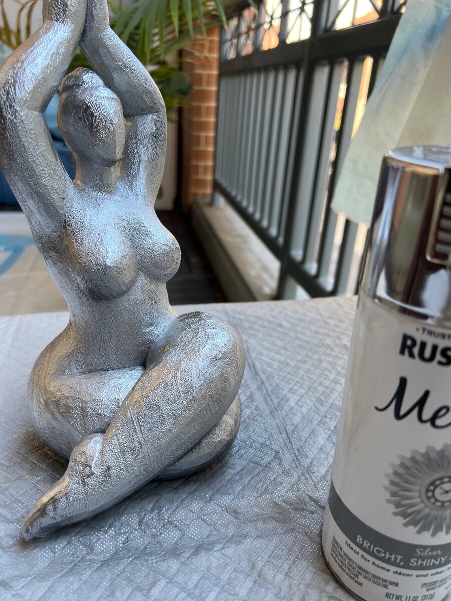 Yoga Pose Abstract Sculpture