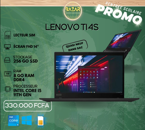 Ordinateur portatif   LENOVO TI4S