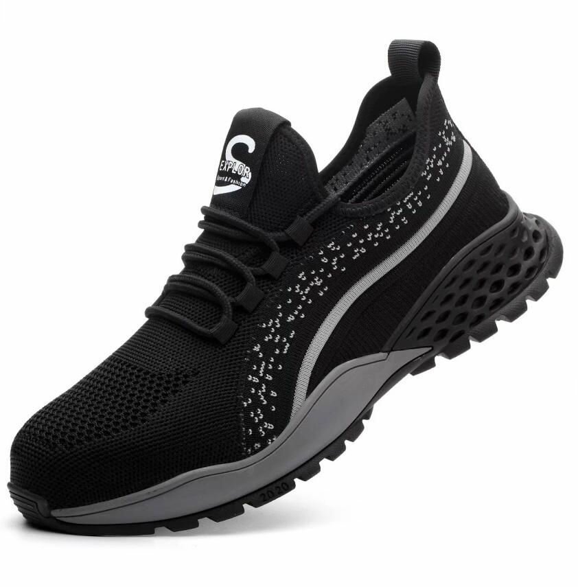 Sneaker safety with steel toe