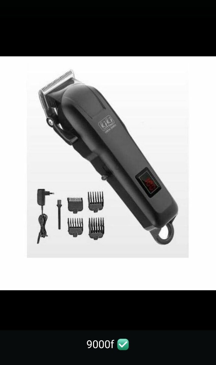 Tondeuse Professionnelle Rechargeable