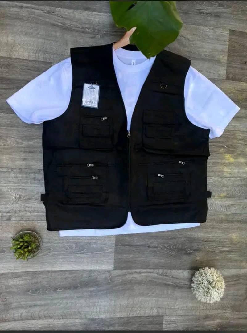 UTILITY VESTS black