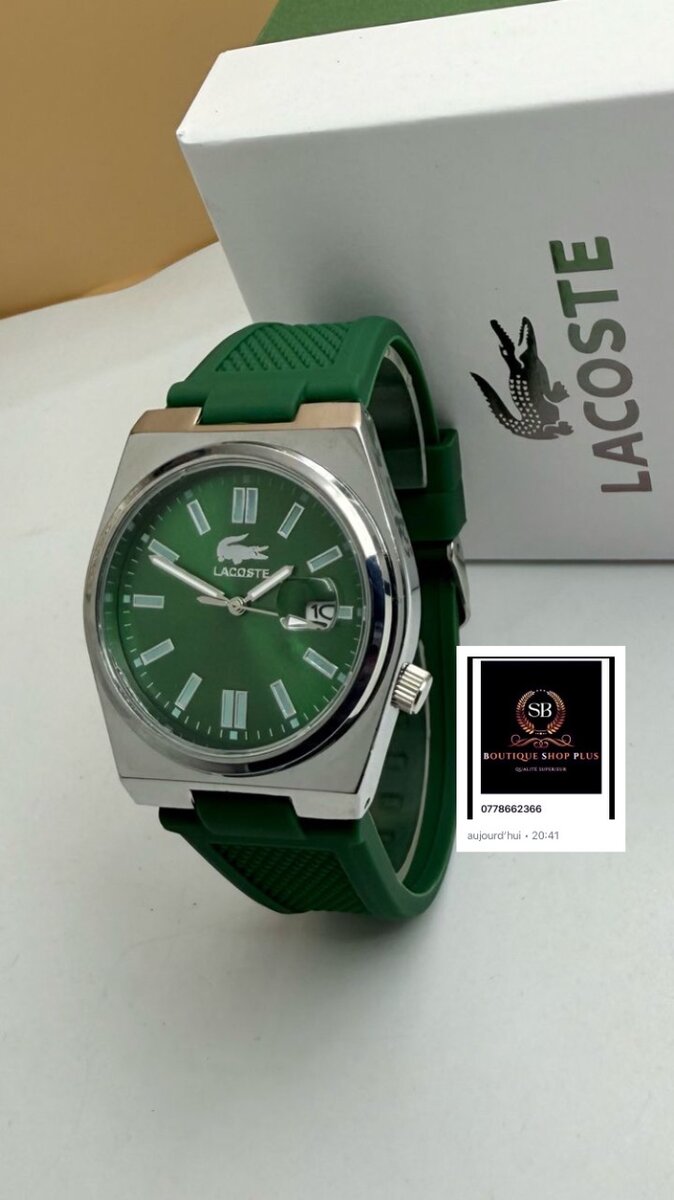 Montre Lacoste Homme Couleur