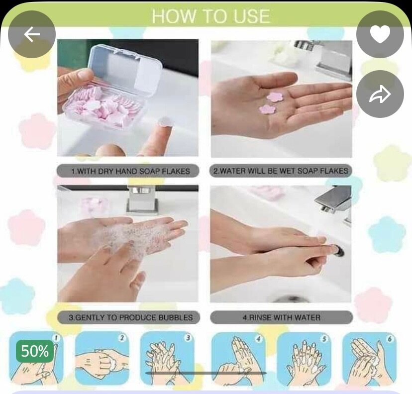 Flocons de Savon à Pétales