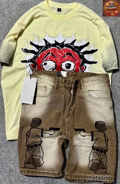 Ensemble T-shirt et Short Urbain