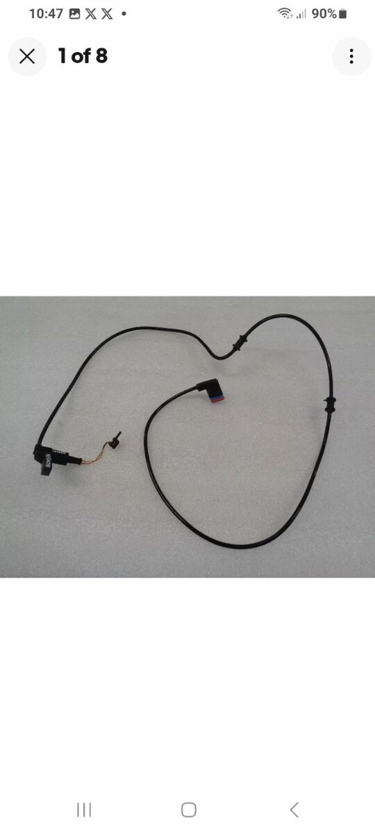 Rear brake sensor
