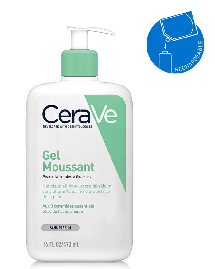 CeraVe Gel Moussant Peaux Grasses
