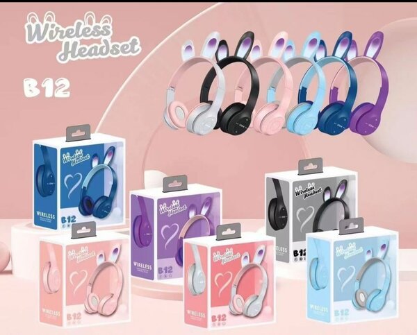Casque sans fil B12 avec oreilles