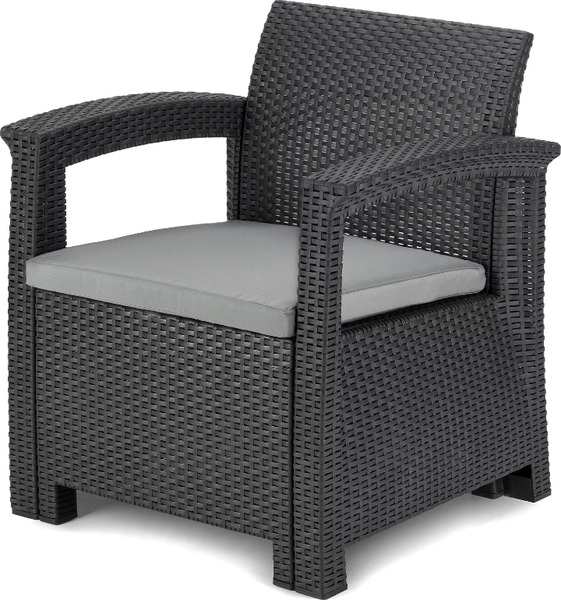 Fauteuil de jardin en rotin