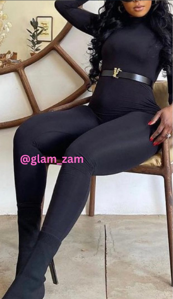 REVERSIBLE ZIPPER BODYGLOVE🖤