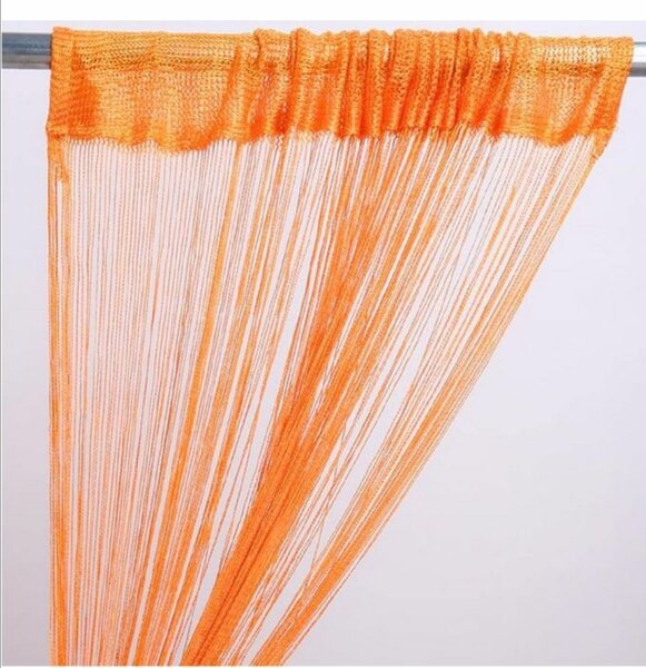 Rideau En Fil Orange