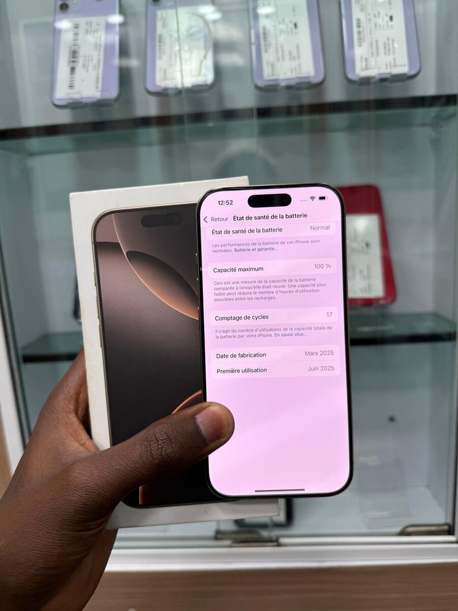 iPhone Dernière Génération