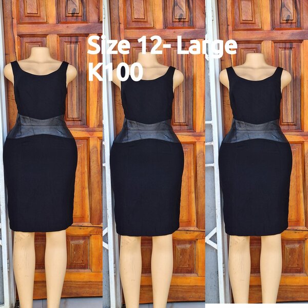 Beautiful and high quality women's dress black