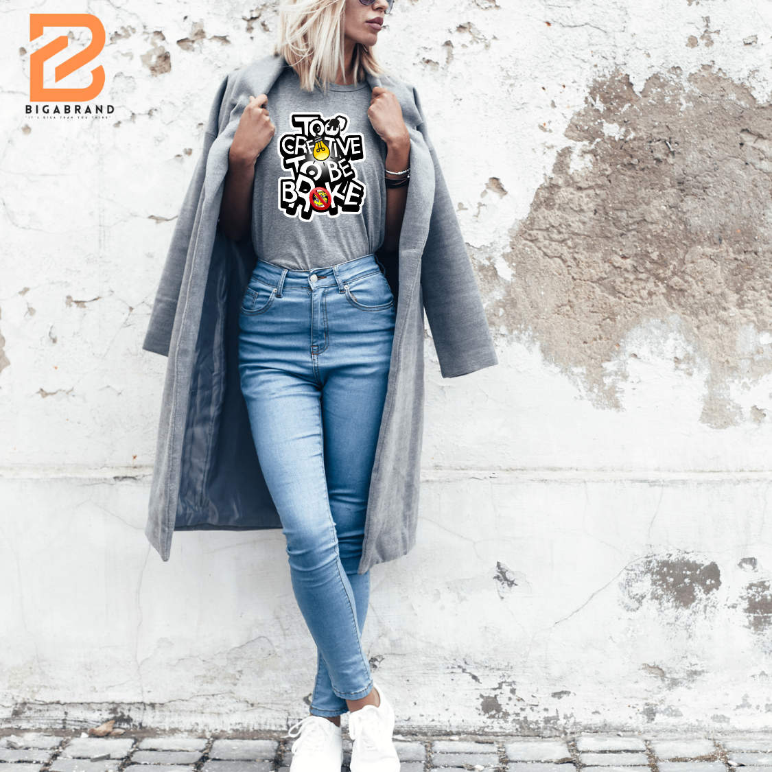 TOO CREATIVE TO BE BROKE- T SHIRTS