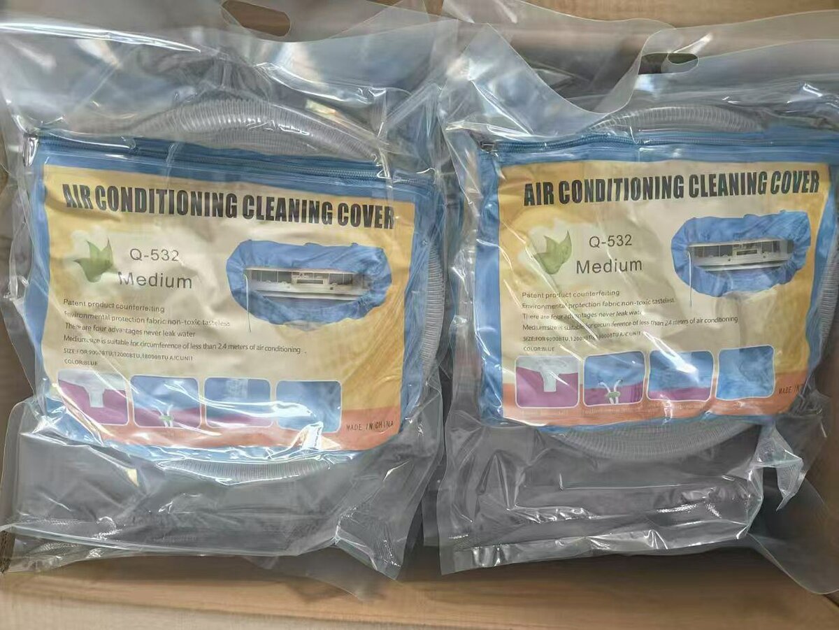 Air conditioner servicing bag